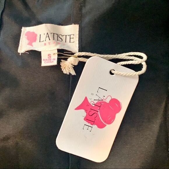 NEW L’ATISTE Strapless Mermaid Dress Prom Homecoming Tuxedo Ball Gown - Picture 5 of 10